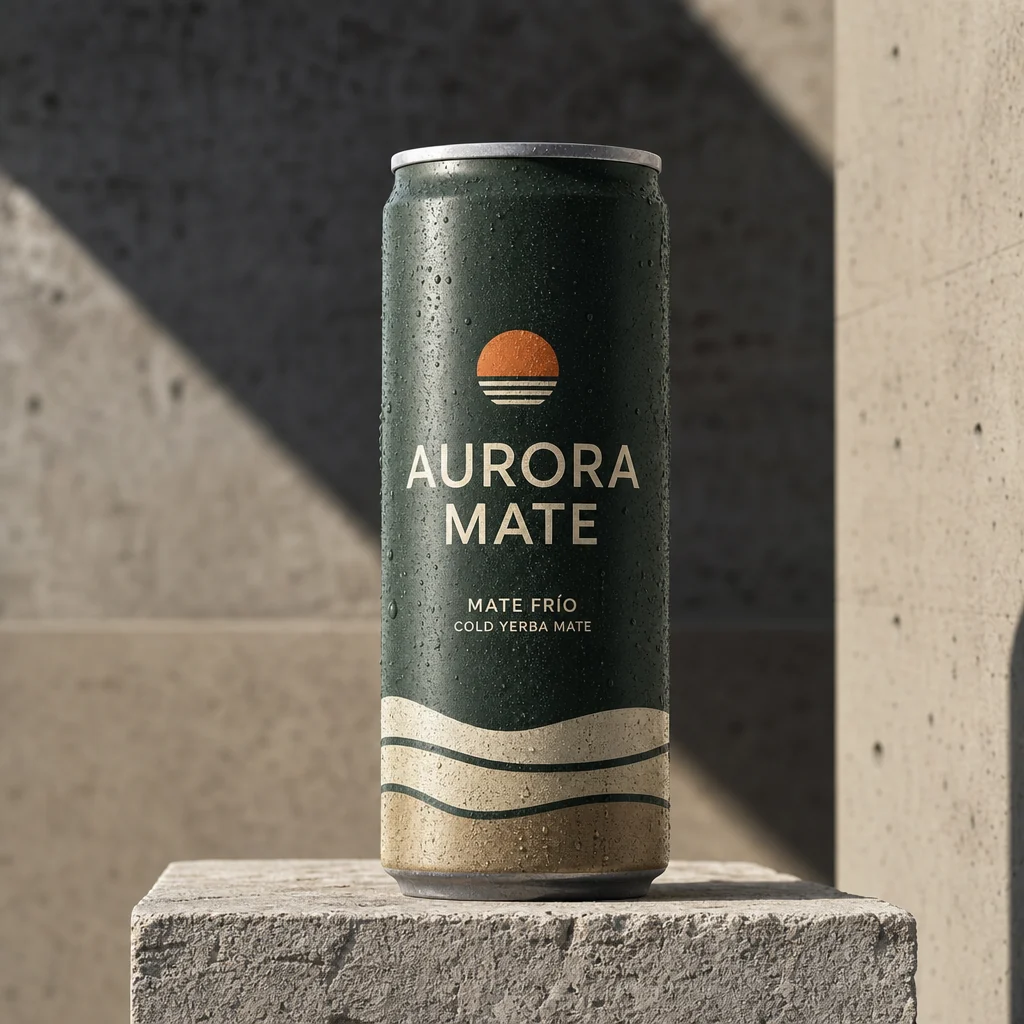 Aurora Mate: Packshot / formato social