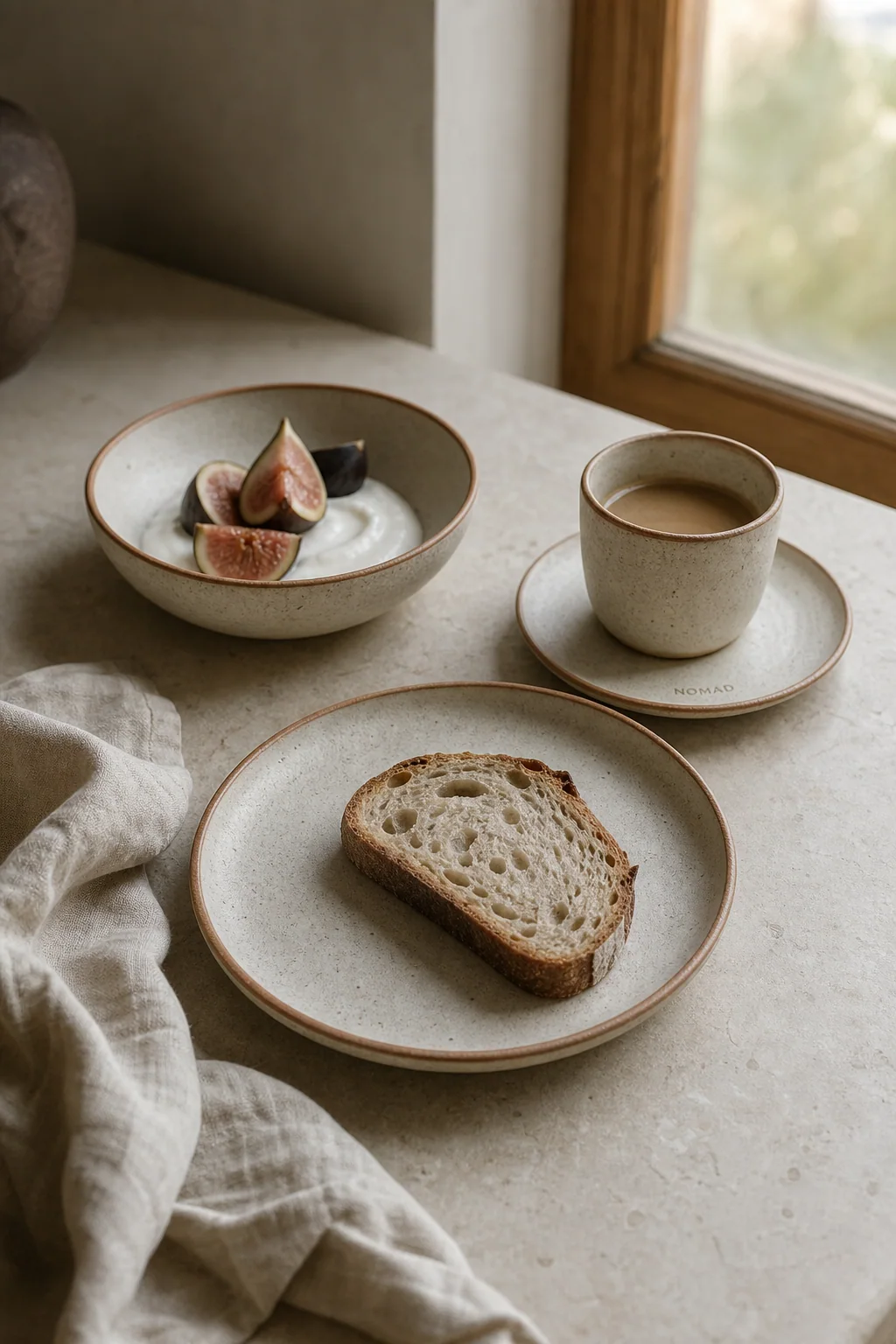 Nomad Ceramics: Lifestyle / desayuno y escala