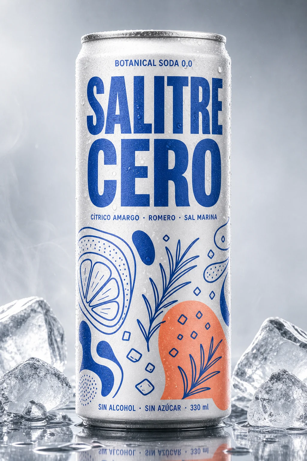Lata Salitre Cero sobre hielo
