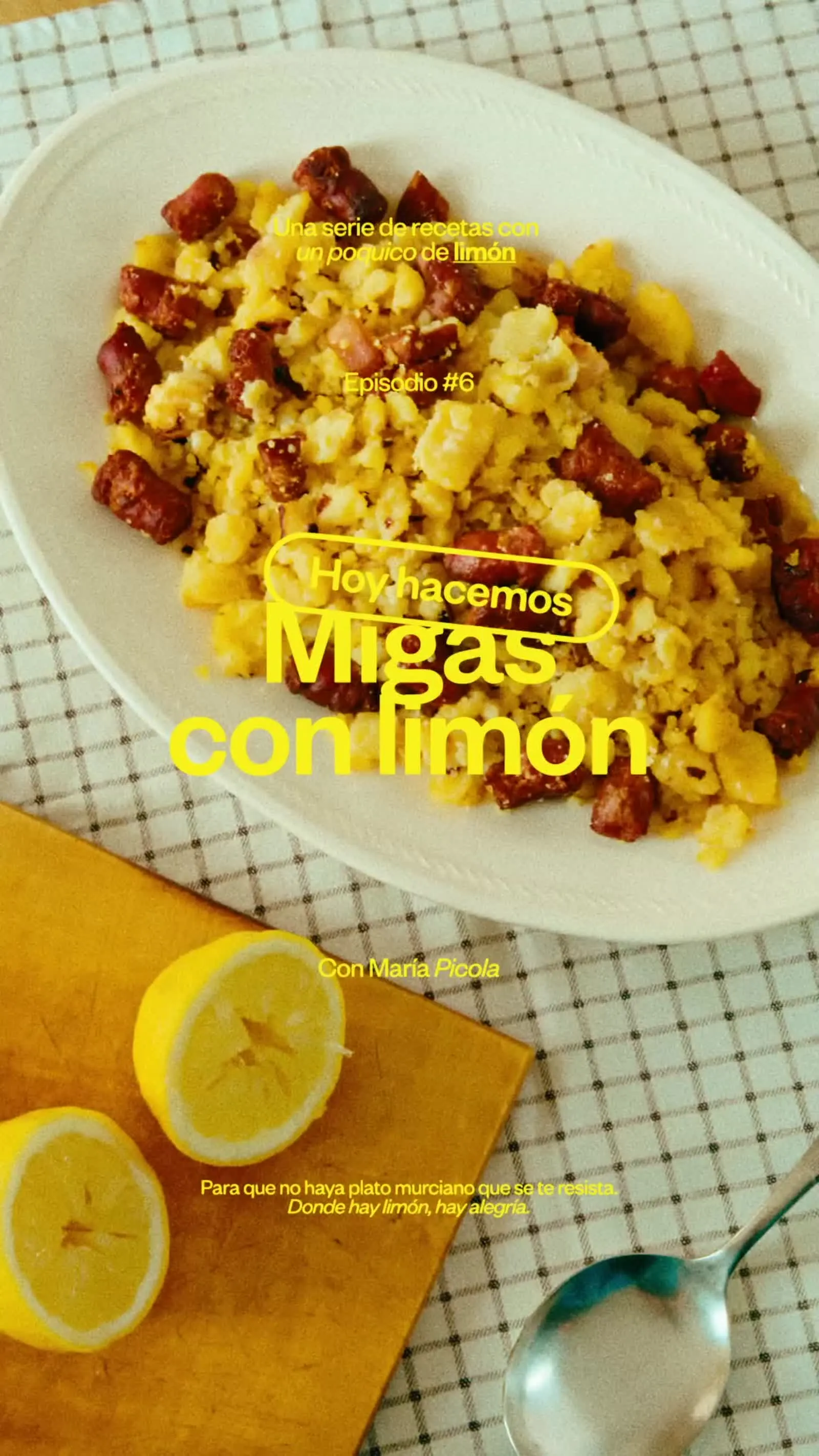RECETAS_MIGAS CON LIMÓN